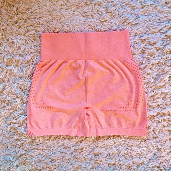 Orange vital seamless shorts set - Picture 4 of 4
